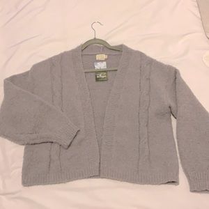 Dreamers by debut gray cardigan